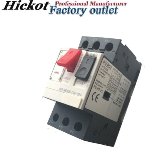 GV2ME MPCB CIRCUIT BREAKER 0.1-32A CURRENT Adjustable Motor Starter 24A-32A