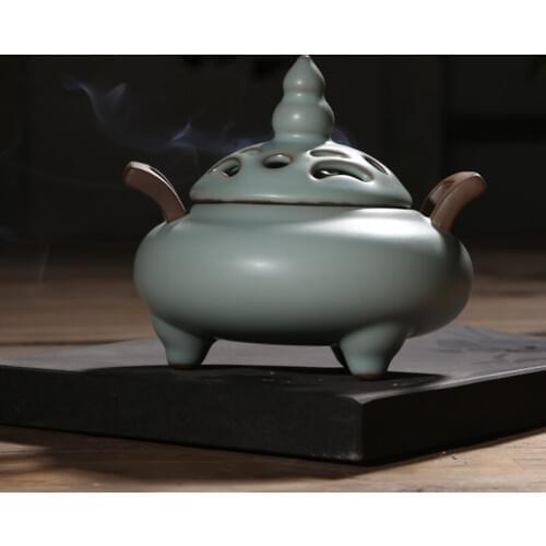 F (assembles) life of monkey Creative ceramic aroma stove Imitation of the song dynasty restoring ancient ways your kiln