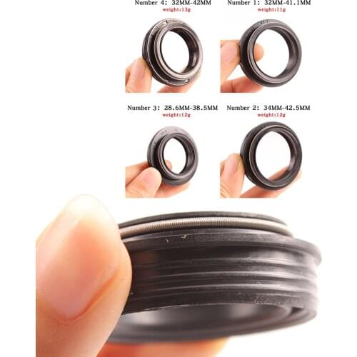1pc Bike Front Fork Dust Seal Oil & Sponge Rings For Fox Rockshox Xfusion Optional Size Universal Bike Parts
