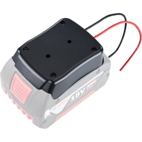 Best Price Battery adapter for Bosch 18v dock power connector With 14 Awg Wires Connectors Adapter Tool Accessories