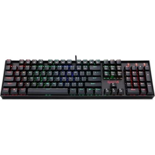 Redragon k551RGB Mechanical Gaming Keyboard 104 Keys Wired Waterproof Backlit Keyboard