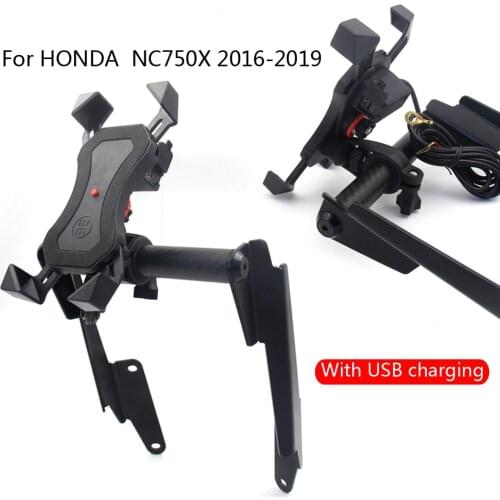 Motorcycle Stand Holder Phone Mobile Phone GPS Plate Bracket for Honda NC750X 2016 - 2019 2018 2017 NC750 X NC 750X