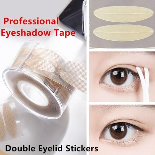 Tape for eye makeup материал невидимка Eyelash Taping Eyeliner eyelid sticker for Eye Sticky 3m stickers from the impend