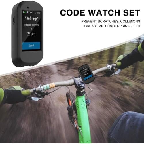 Speed Meter Silicone Cover Biking Entertainment Bicycle Outdoor Cycle for Garmin EDGE Stopwatch Protective Shell