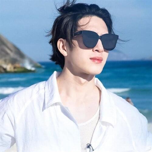 Fashion Women Colour Luxury Flat Top Cat Eye Sunglasses Elegant Oculos De Sol Men Twin Beam Oversized Sun Glasses UV400