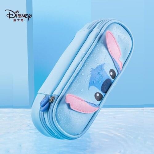 1PC 2021 New Disney Stitch Winnie piglet LOTSO bags primary school boy girl lovely large capacity high Quality pencil case toy