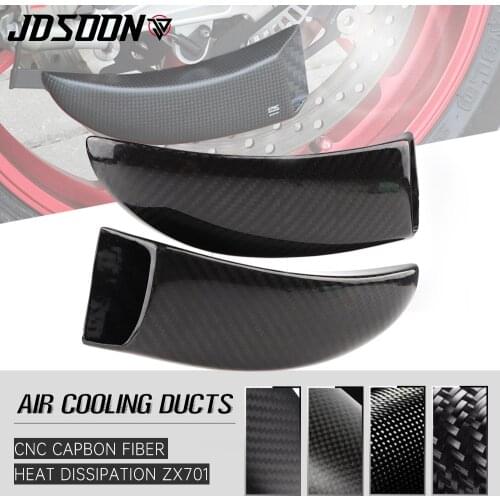 Carbon Fiber Air Cooling Ducts Brake Cooling Mounting kit System For HONDA CBR1000RR 04-2020 CBR600RR 2007-2019 CBR600R CBR650R