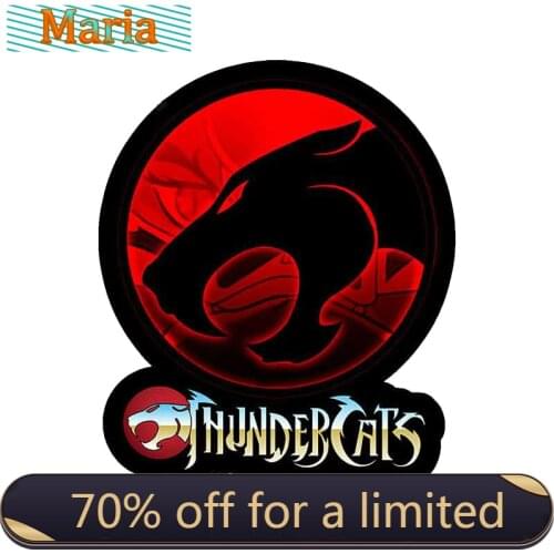 Thundercats Logo Car Stickers Body for Bumper Window Laptop Decal JDM JEEP Van Bike Offroad RV A4 Q3 Polo Deco Meterial