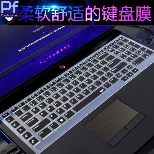 Keyboard protector skin Cover for Dell Alienware 15 17 R2 R3 18 M15 M17 M17X 18 Area-51m ALW17D-4748 ALW17D-2748 15.6'' 17.3