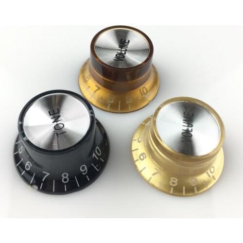 1 Piece volume tone Control Potentiometer(POT) Knobs For Electric Guitar Bass gear switch cap
