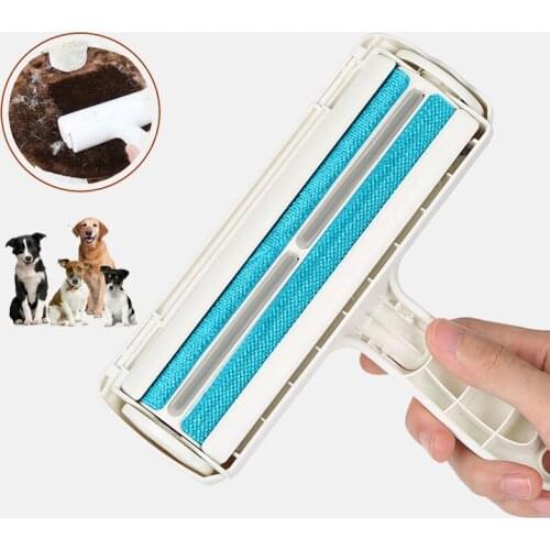 2 -Way Pets Hair Removing Products Remover Roller Sticking For Clear Dog Cat Accessories Grooming Brush From Carpets Clothing
