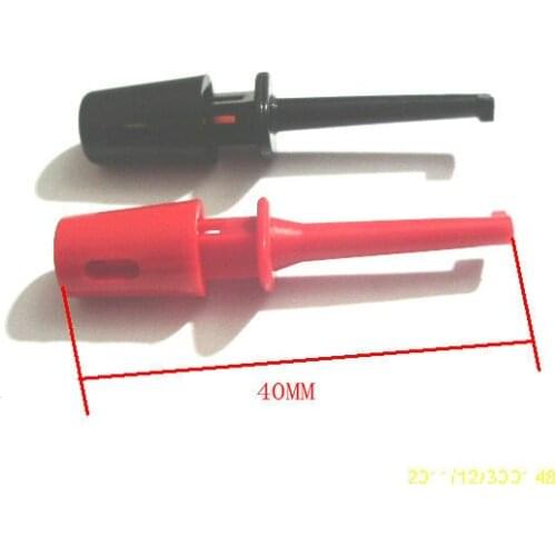 80 pcs Clip Small Test Hook Clip for Multimeter