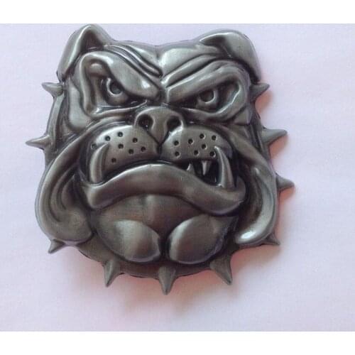 3D Bulldog English Belt Buckle