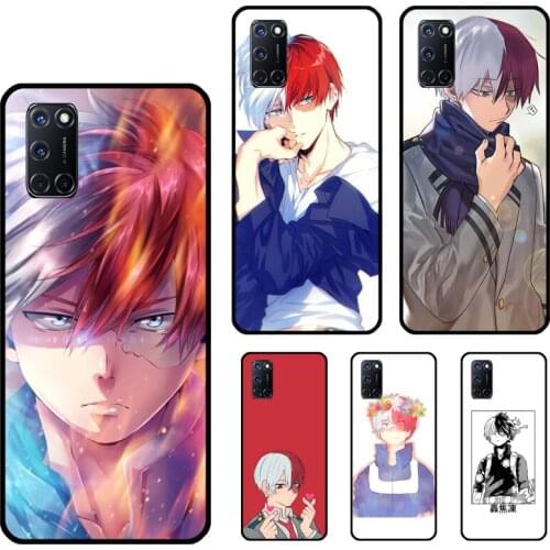 Todoroki Shouto My Hero Academy Phone Case For OPPO A72 A52 A31 A53 A9 A5 2020 A15 A83 A91 A1K A3S A5S F7 Find X2 X3 Pro