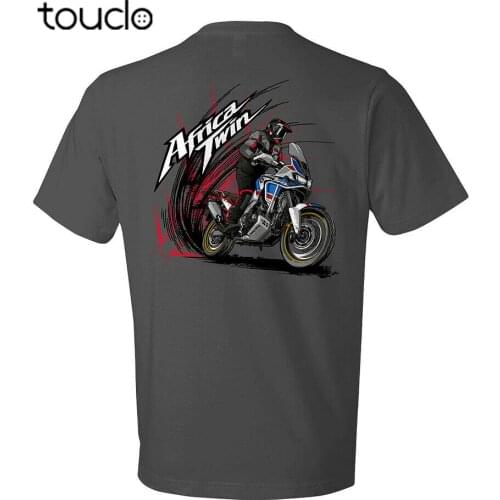 Excel Sportswear Licensed Africa Twin T-Shirt Motorcycle Adventure Bike Tee