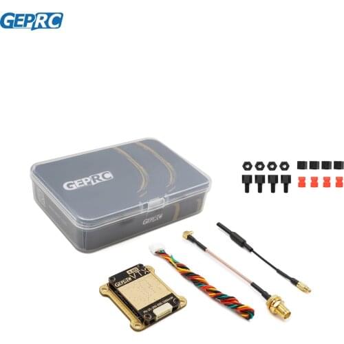 GEPRC RAD VTX 5.8G 1.6W 40CH PITMode 25mW 200mW 600mW 1600mW Adjustable Video Transmitter 30X30mm For RC FPV Quadcopter Drone