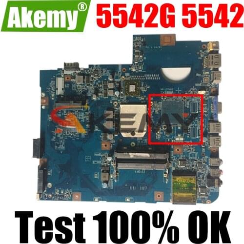 For Acer 5542G 5542 laptop motherboard 09927-1 09230-1 motherboard MBPHA01001 48.4FN01.011 DDR2 to send 100% test work