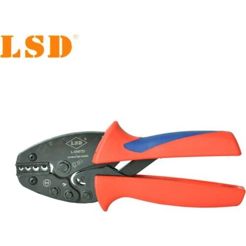 AWG standard pre insulated terminal middle terminal flat mouth type manual multifunctional pressing tool L-056TD