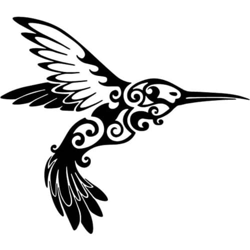 LLY-1018 Magpie Graphic Creative Car Decals Fashion Body Window Decoration PVC Auto Waterproof Sunscreen Creativity Stickers