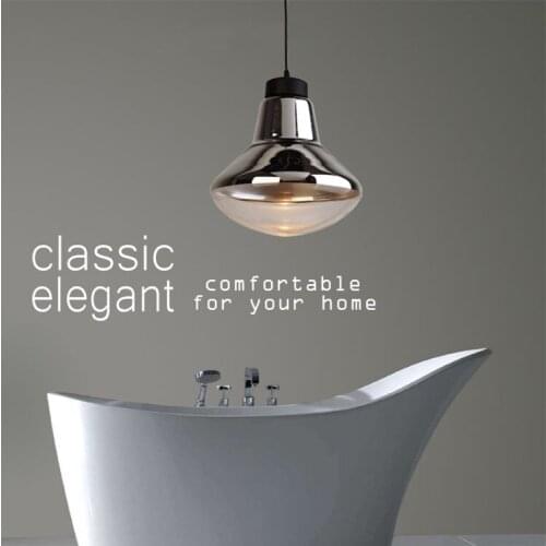 Nordic design Bar hanging light Lampe led pendant lamp modern Glass Pendant Lights Restaurant Cafe Corridor Single Pendant Light