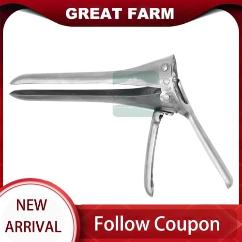 Cattle HORSE Vaginal Speculum Livestock Equipment Veterinary Instrument genital vaginal Animals vet device Obstetrical tools