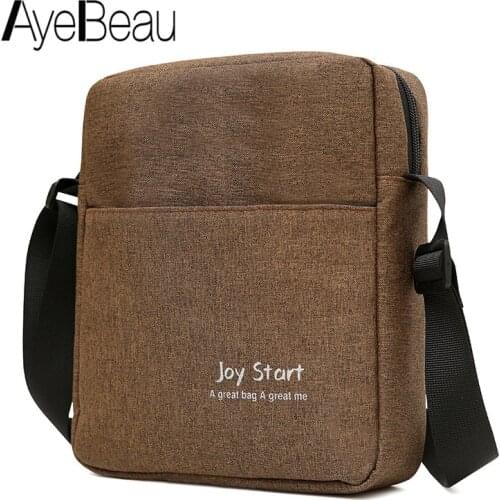 Waterproof Nylon Cross Body Crossbody Shoulder Men Bag Handbag For Messenger Male Bolsos Sac Bolsa Fashion Side Hit Satchel 2020