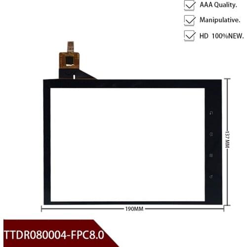 Witblue New For 8" inch Tablet TTDR080004-FPC8.0 touch screen digitizer glass touch panel Sensor Replacement Free Shipping