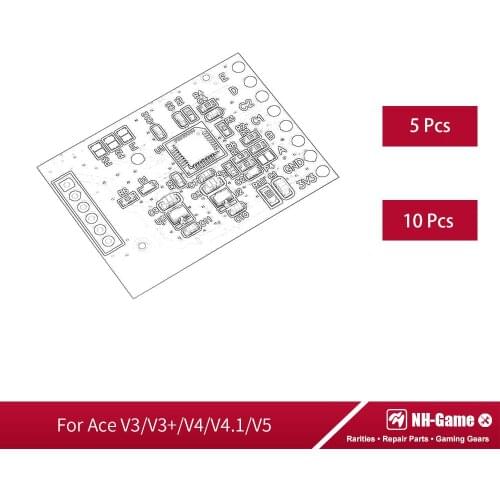 10pcs/Lots Free Shipping For X360 ACE V4/V3 /V5/V3+ Plus For Xbox360 PCB Adapter