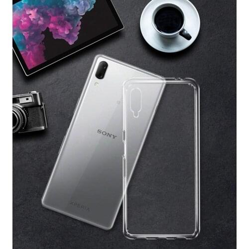 10Pcs/lot Ultra Thin Clear Soft TPU Case Cover For Sony Xperia 5 ii 10 1 L1 L2 L3 L4 Plus Couqe Funda