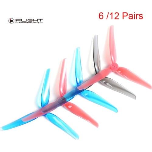 6/12 Pairs iFlight Nazgul 5030 5 Inch 5x3x3 3-Blade CW CCW Props Propeller for 2005 Brushless Motor RC Drone FPV Racing RC Parts