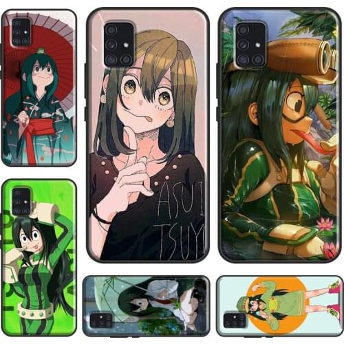 Asui Tsuyu My Hero Academia Phone Case For Samsung A72 A52 A42 A32 A12 A50 A70 A71 A51 A40 A30S A20 A10 A31 A20e A21S