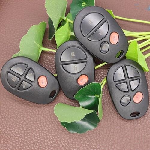 DAKATU 2+1/3+1/4+1/5+1 Buttons Remote Control Key Shell Fob For Toyota Sequoia Avalon Solara Reiz Replacement Remote key shell