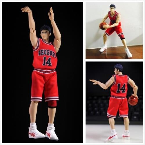 Dasin GT model 6 inch action figure anime Slam Dunk Mitsui Hisashi model ND029