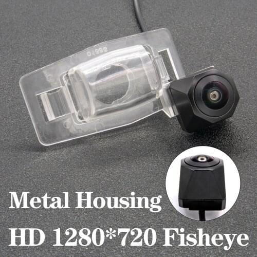 HD 1280*720 Fisheye Metal Housing Car Reversing Rear View Camera For Mazda MX-5 (NB) Mazda Premacy MK1