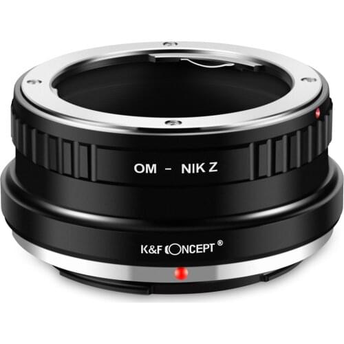 K&F Concept Lens Mount Adapter for Olympus OM Mount Lens to Nikon Z6 Z7 Camera