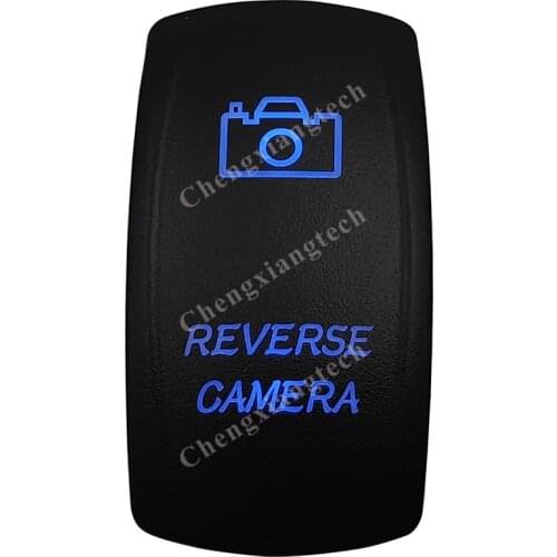 Reverse Camera Car Boat Blue Led Lasor 5 Pin Rocker Toggle Switch On Off 12v 24v Marine Grade for Carling Arb Narva 4x4