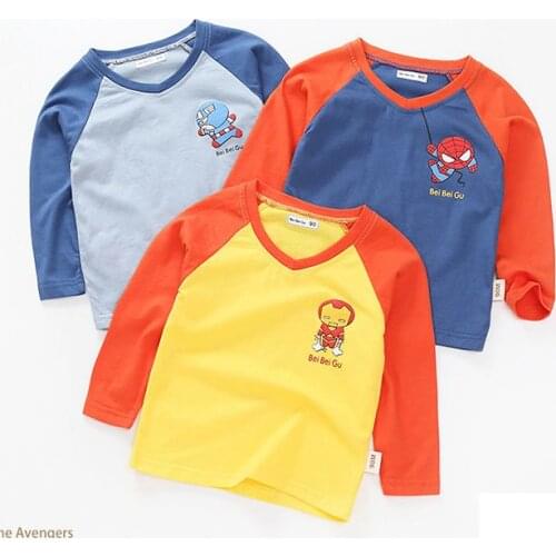 Футболки с длинным рукавом для мальчиков Kseepamo China At AliExpress