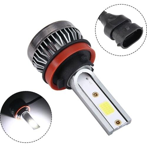 2pcs 12/24V Car Auto LED Headlight Bulbs Conversion Kit 9005 + H11 High/Low Beam Light White 6000K Fog Lamp Blub DIY Parts