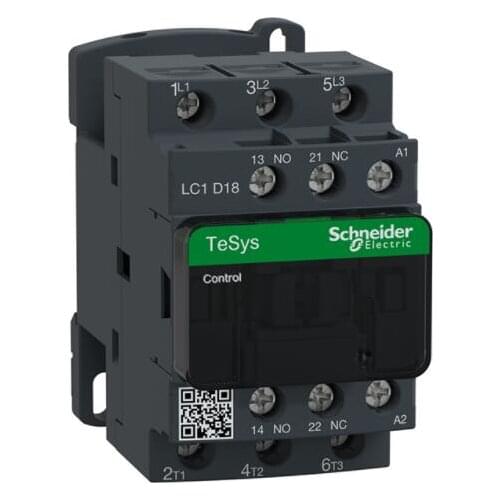LC1D18 LC1D18Q7 TeSys D contactor - 3P(3 NO) - AC-3