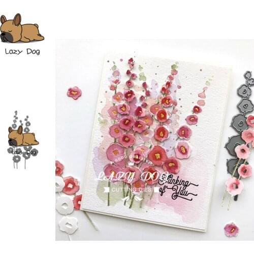 Flower Plant Metal Cutting Dies Scrapbooking Stencil DIY Decorative Craft Embossing Die Cuts Card Making New Dies For 2019