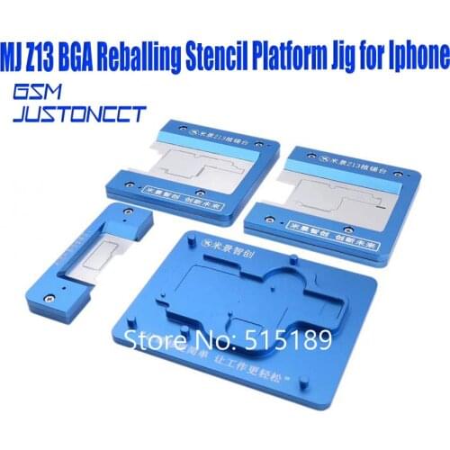 MJ Z13 BGA Reballing Stencil Platform Jig Fixture Holder For IPhone X / Xs / Xs Max