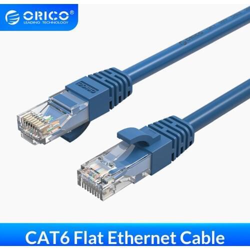 ORICO Cat6 Ethernet Cable Lan Cable Network Gold Plated RJ45 Cat6 Cable Patch Cord Cable Ethernet for Computer Router Laptop