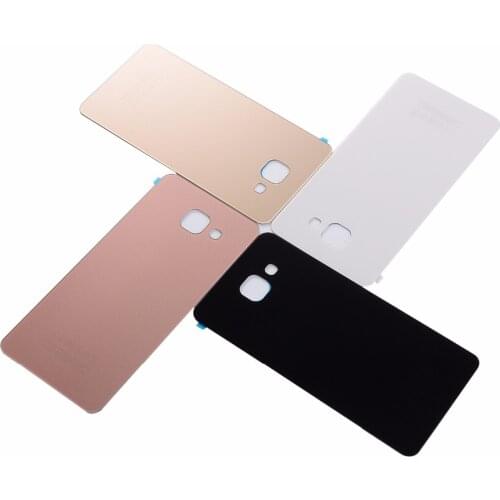 Original Battery Door Cover For Samsung A5 A510 A510F 2016 Housing Back glass cover with Adhesive(A510 All versions)
