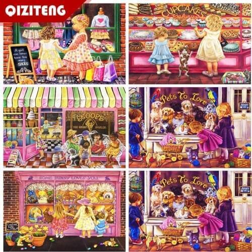 Full Square Diamond Painting Flower 5D Diamond Embroidery Landscape Cross Stitch Mosaic DIY Handmade Home Decoration Gift