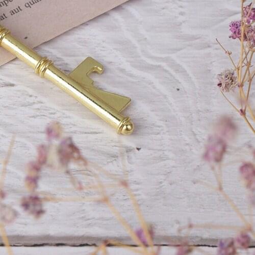 Portable Key Shape Bottle Opener Ring Keyring Keychain Metal Beer Party Bar Tool New