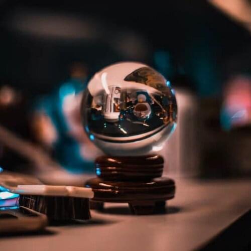 80mm Clear Glass Crystal Ball Healing Sphere Photography Props Gifts New Artificial Crystal Decorative Balls