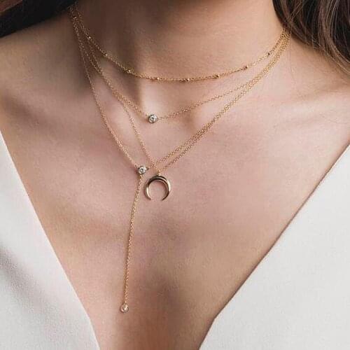 Sexy Modern Y Shape Long Necklace With sparking round cz Pendant Pave CZ Chain Necklace Women Boho Jewelry delicate party gifts