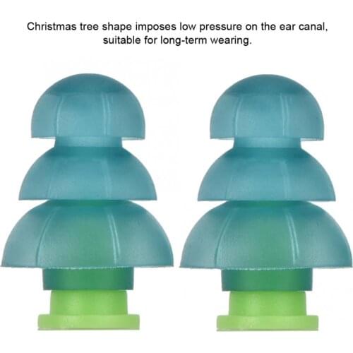 Silicone Noise Reduction Earplugs Comfort Learning Sleep Travel Hearing Protection Ear Plugs Slow Rebound Earplugs Anti BruitNew