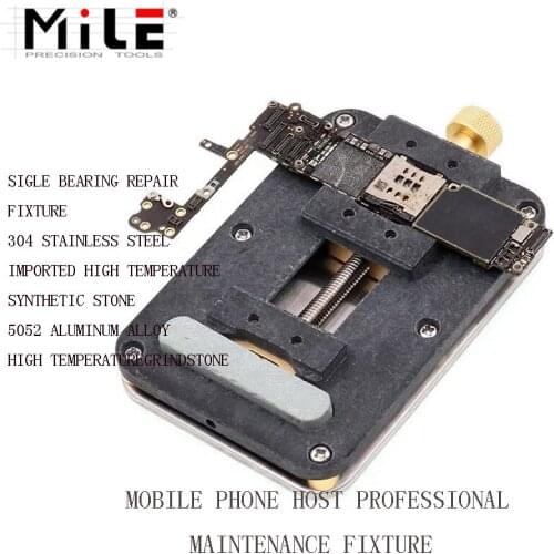 Mile Universal High Temperature Mobile Phone Mainboard Precision Single Shaft Maintenance Jig Fixture PCB Board Holder Fixture