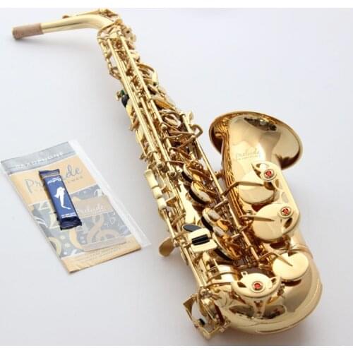 High Quality Brand MFC Alto Saxophone Conn Gold Lacquer E-flat Alto Sax Conn With Case Mouthpiece Reeds Neck Case